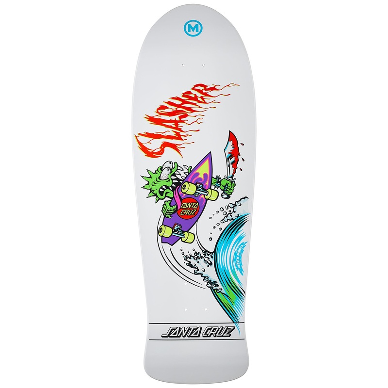 Santa Cruz – Meek OG Slasher Reissue Deck 10×31 inch – White