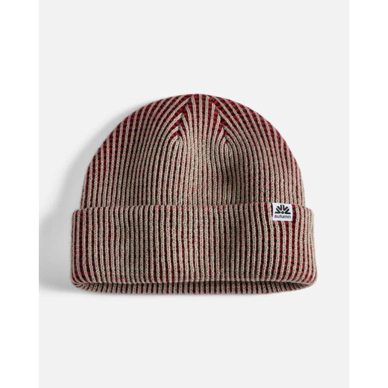 Autumn Static Beanie|Natural|Stone Grey