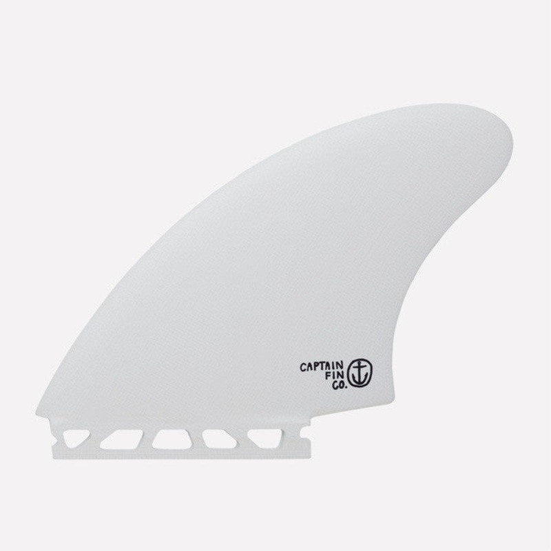 CAPTAIN FIN – Keel Fins Twin Futures – White