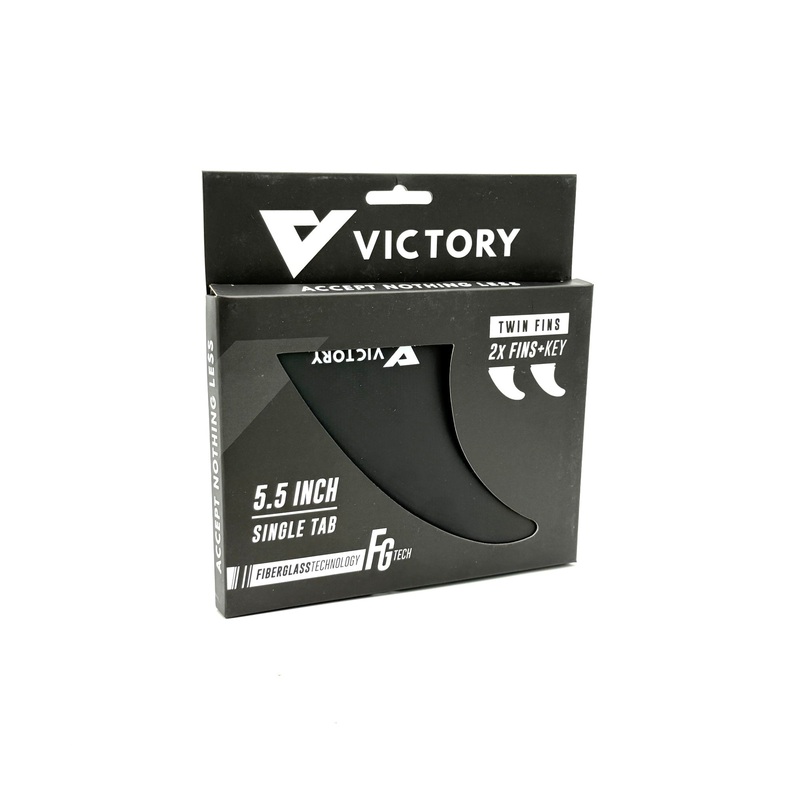VICTORY – Twin Fins Set Fiberglass – Futures Compatible