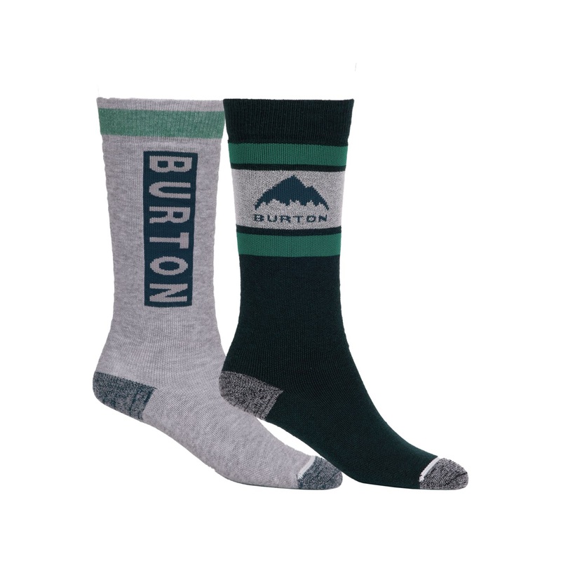 Burton Kids Weekend Midweight 2 Pack Socks