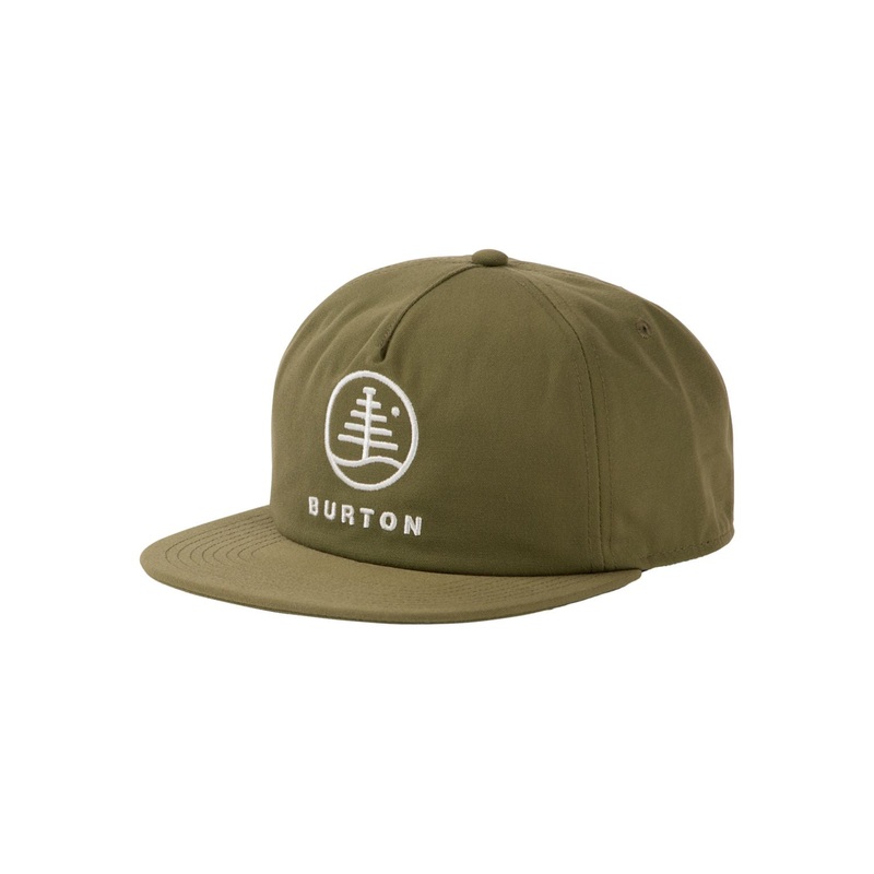 Burton Family Tree Hat|True Black|Forest Moss