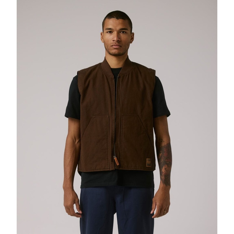 Former VT Canvas Vest|Brown|M|L|XL