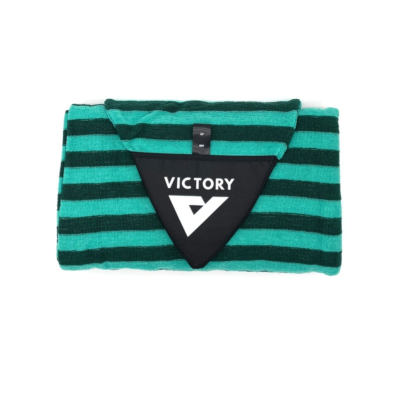 VICTORY – Housse chaussette surf – Shortboard – 6’10 – Turquoise / Grey
