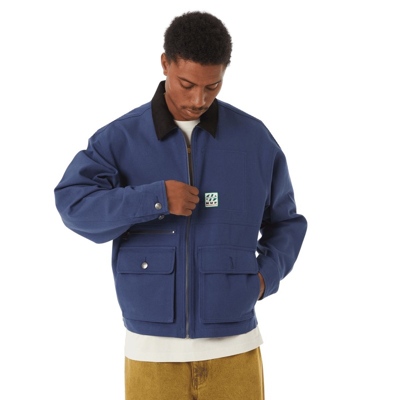 HUF Chilton Chore Jacket|Navy|M|L|XL