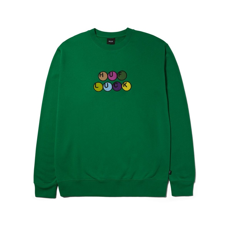 HUF Lucky Crewneck Sweatshirt|Clover|S|M|L|XL
