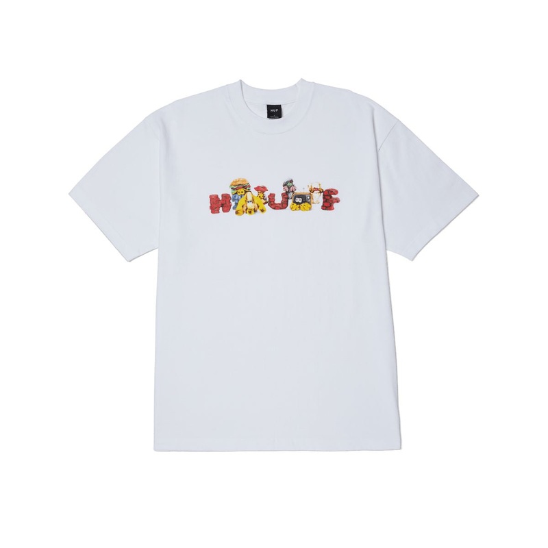HUF Havecooth T-Shirt|White|S|M|L|XL