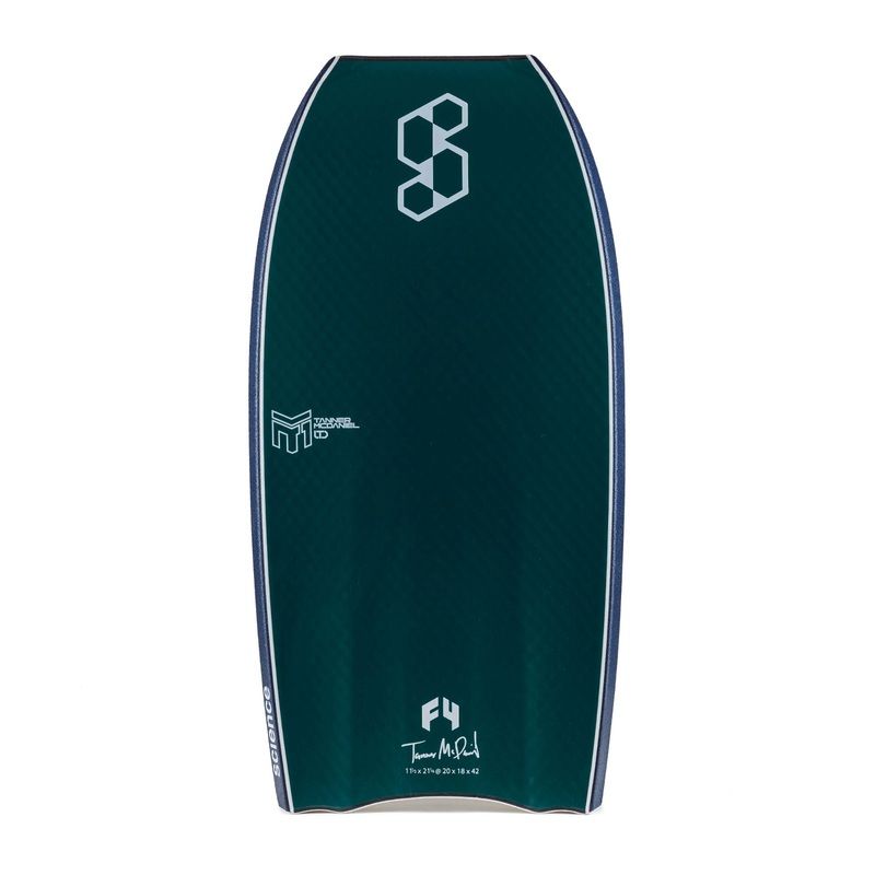 Science Bodyboard – Tanner LTD PP 1.9 Tri Quad F4 – Midnight Blue / Mallard Green