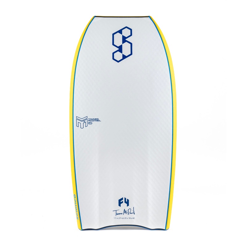 Science Bodyboard – Tanner LTD PP 1.9 Tri Quad F4 – Tangerine / White