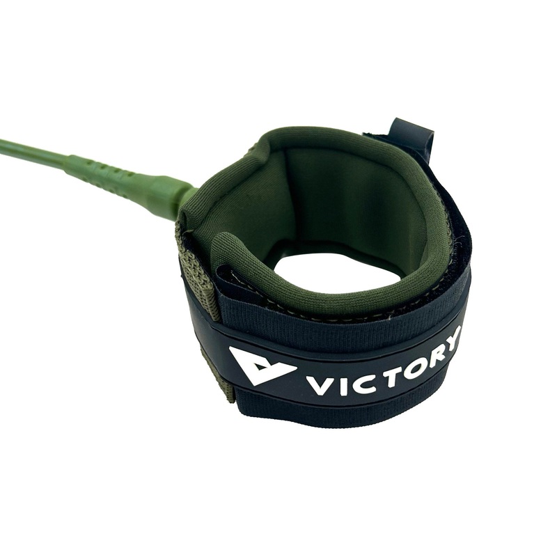 VICTORY – Surf Leash PRO 6′ – Matte Khaki