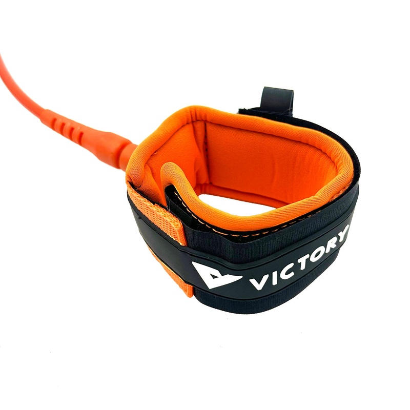 VICTORY – Surf Leash PRO 8′ – Matte Orange