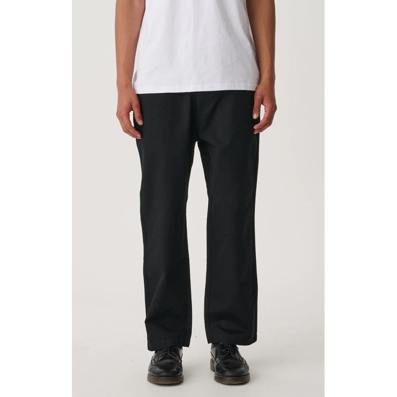 S Double Chino Pants Twill|Black|26|28|30|32|34|36