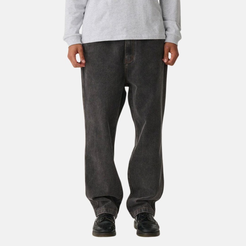 S Double Denim Standard Jeans|Faded Black|26|28|30|32|34|36