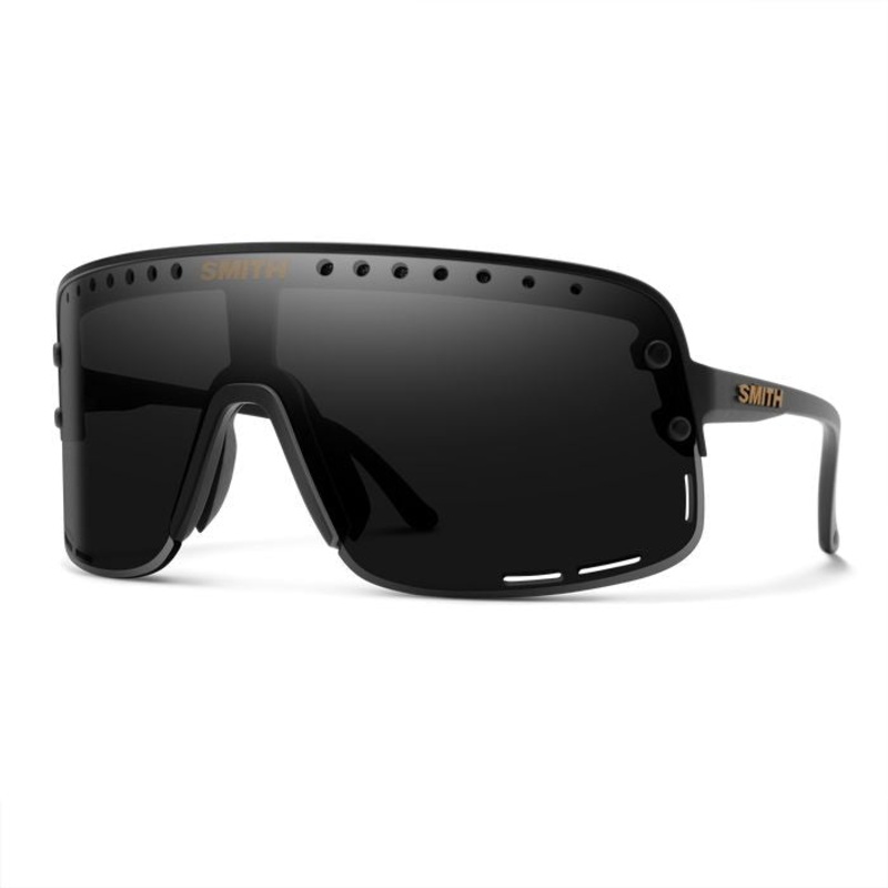 Smith Ultralite Sunglasses|Matte Black / CP Black Lens|80s Night / CP Violet Lens
