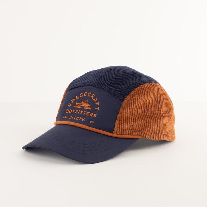 Spacecraft Corded Block Cap|Navy|Khaki