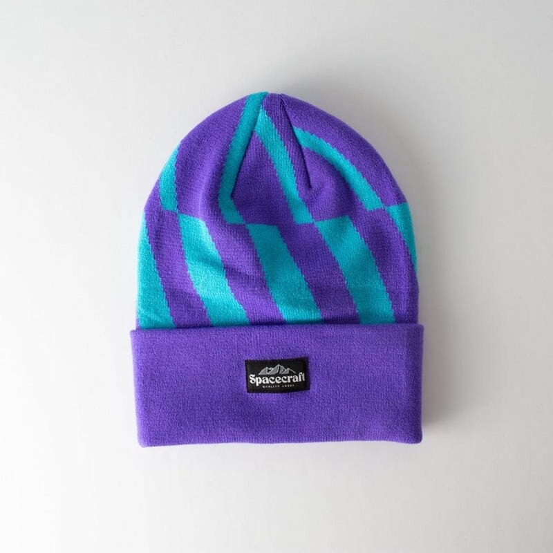 Spacecraft Slopes Beanie|Purple|Black|Navy|Powder