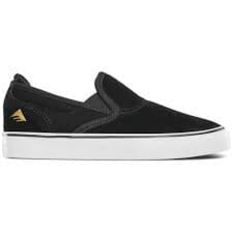Emerica Wino G6 Slip-on Youth|Black/White/Gold|Black|1|2|4