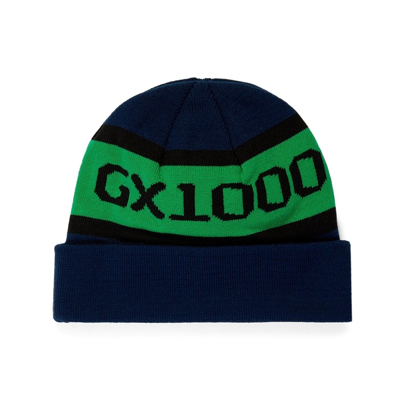 GX1000 OG Logo Beanie|Blue|Brown|OSFA
