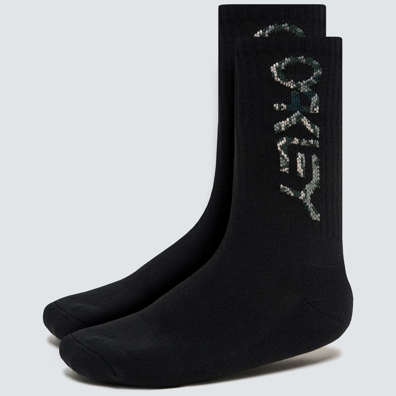 Oakley B1B 2.0 3 Pack Socks|Blackout|Mist / White|M|L