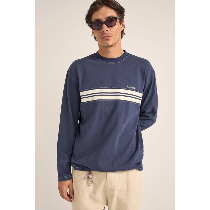Rhythm Vintage Panel Long Sleeve T-Shirt