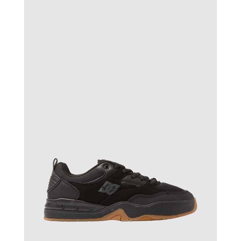 DC Ascend Shoes – Black / Black / Gum