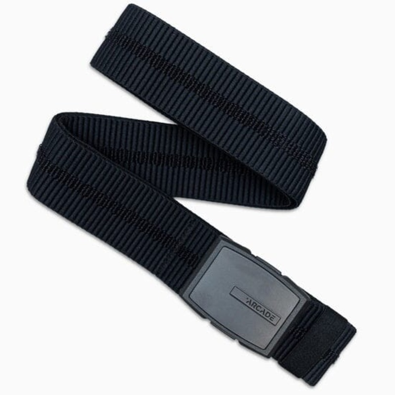 Arcade Stamped Belt|Black|Navy
