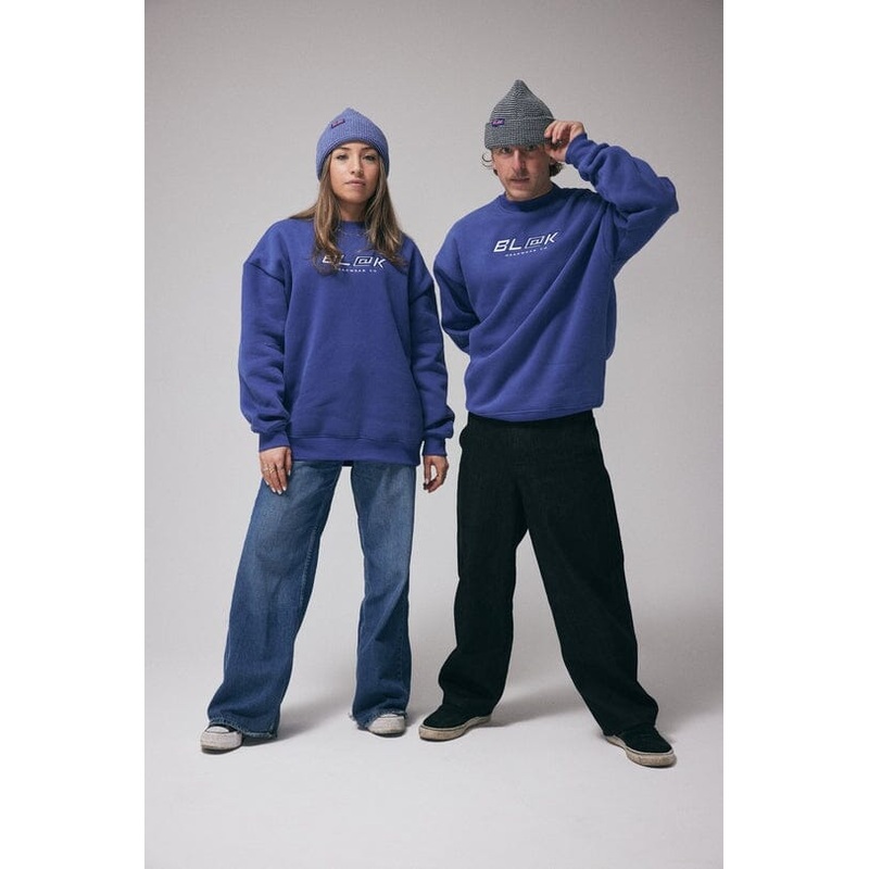 Blak Hotmail Crew|Blue|M|L|XL
