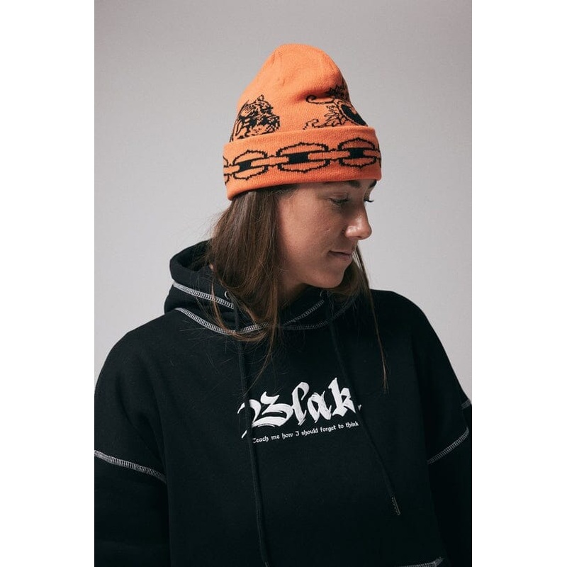 Blak Misfit Streets Beanie|Orange|Blue|White
