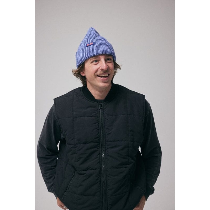 Blak Shrimp Beanie|Blue / Blue|Orange / Green|Black / White