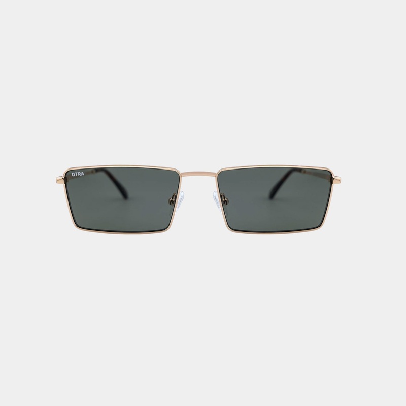 Otra Margo Sunglasses|Gold / Green