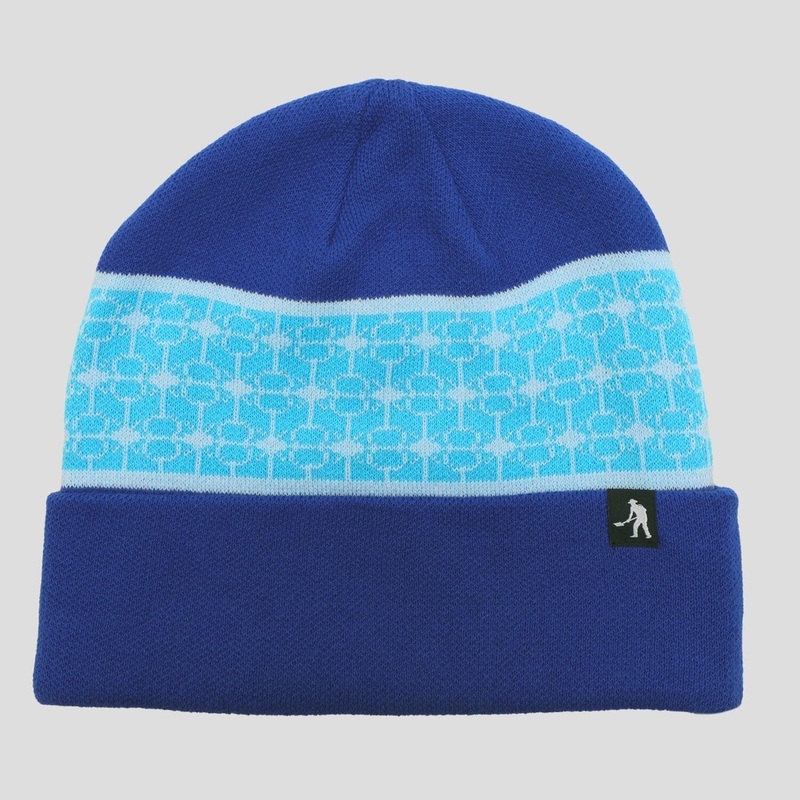Passport Soap Sparkle Beanie|Royal Blue|Black