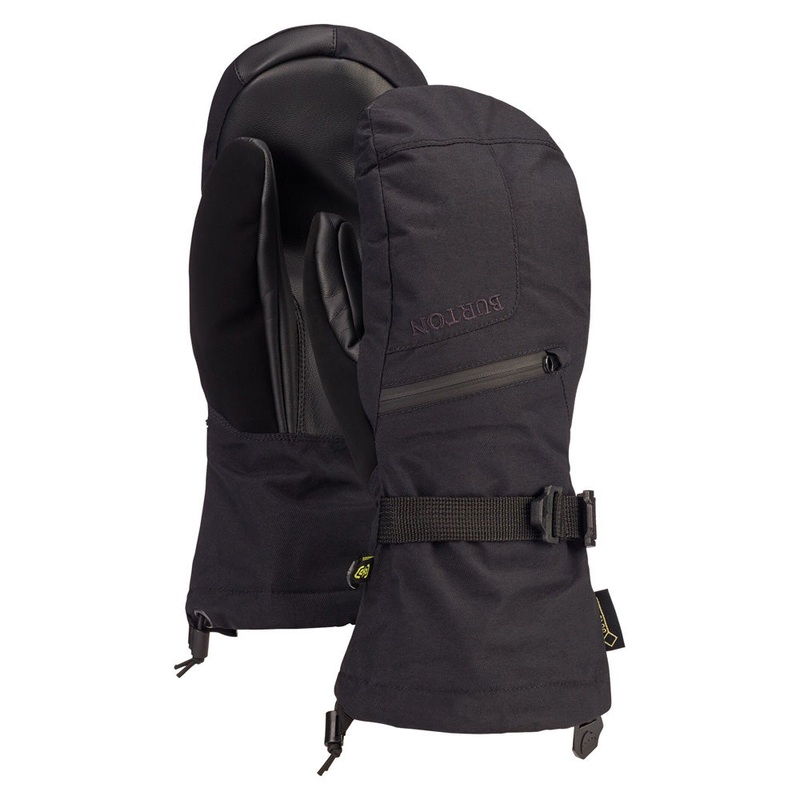Burton GORE-TEX Mittens 2024|True Black|Gray Heather|L|M|S|XL