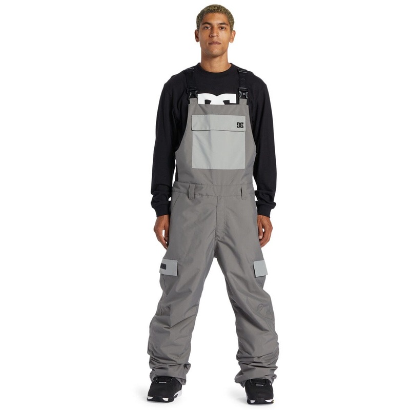 DC Docile Bib Pants|Pewter|S|M|L|XL