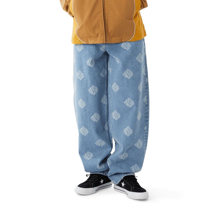 HUF Cromer Print Pant Blue|Blue|28|30|32|34