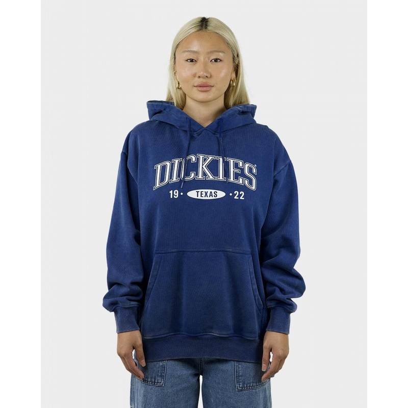 Dickies Galverston Hoodie|Royal Blue Acid Wash|XS|S|M|L|XL