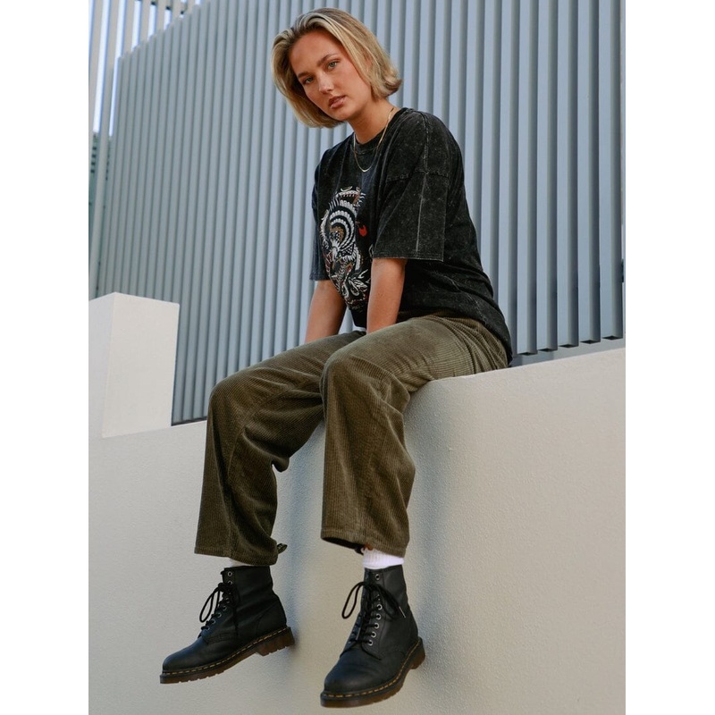 Volcom Weellow Cord Pants|Wintermoss|26|27|28|29|30|32