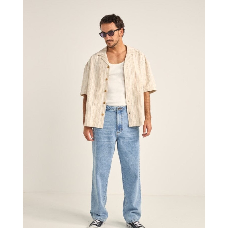 Rhythm Benny Relaxed Stripe Shirt