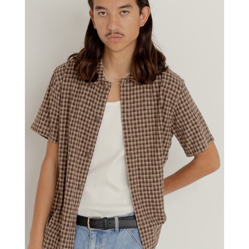 Rhythm Sunday Session Shirt|Brown|S|M|L|XL