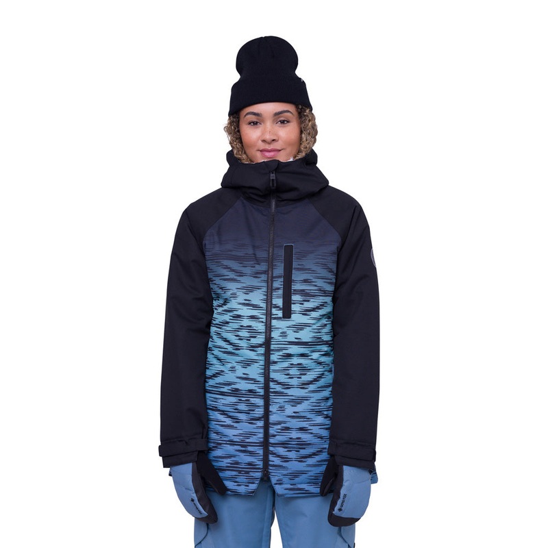 686 Dream Womens Jacket 2024|Black Blue Ikat|Birch Fade|White Dusty Mountain Sunset|L|M|S|XS