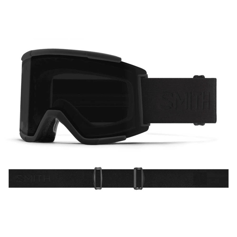 Smith Squad XL Goggles 2024|Jess Kimura/ChromaPop Sun Black Gold Mirror|Midnight Slash/ChromaPop Sun Red Mirror|Trilogy/ChromaPop Sun Black|OS
