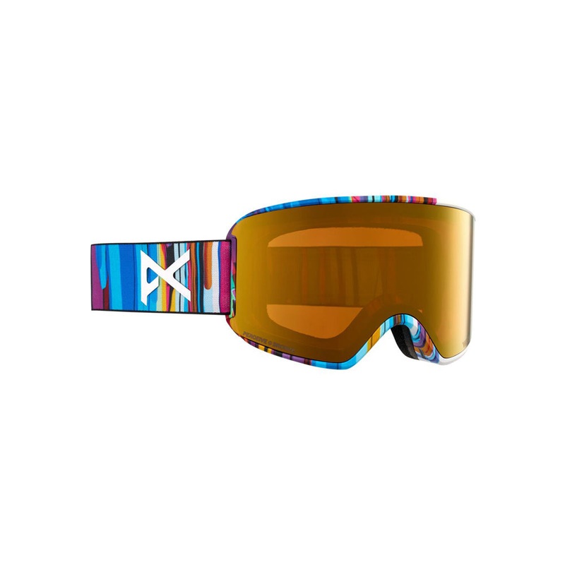 Anon WM3 Goggles 2024|Feelgood/Perceive Sunny Bronze|White/Perceive Variable Violet|OS