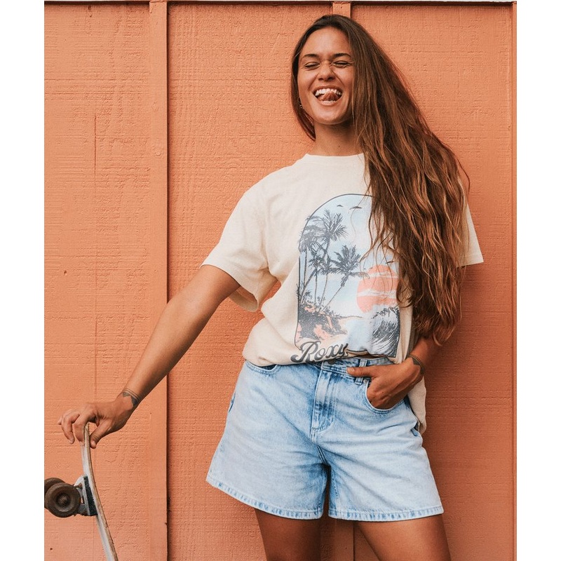 Roxy Morning Splendour Denim Shorts