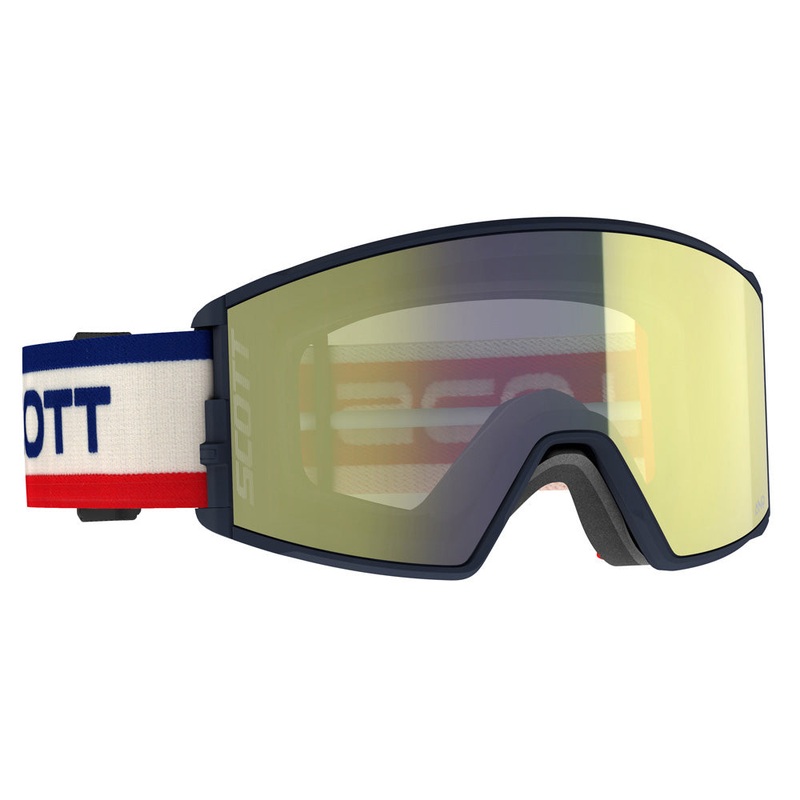 Scott React Goggles 2024|Beige + Blue/Enhancer Yellow Chrome|Mineral Black/Solar Black Chrome|Mineral Black/White/Enhancer Teal Chrome|OS