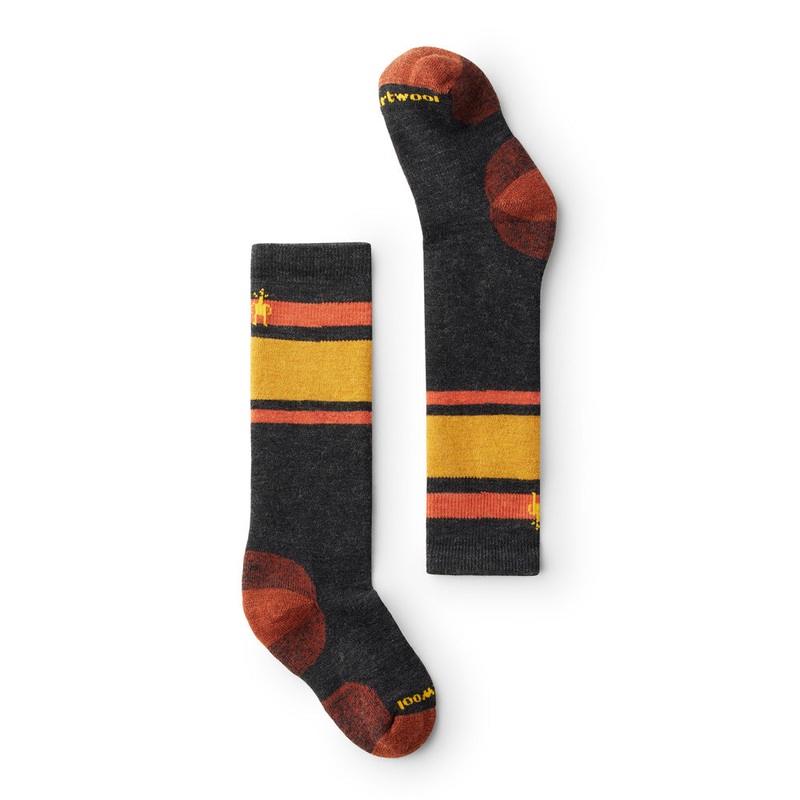 Smartwool Wintersport Full Cushion Stripe Over The Calf Kids Socks 2024