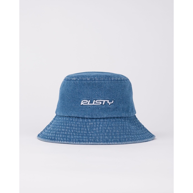 Rusty Miss Me Denim Bucket Hat