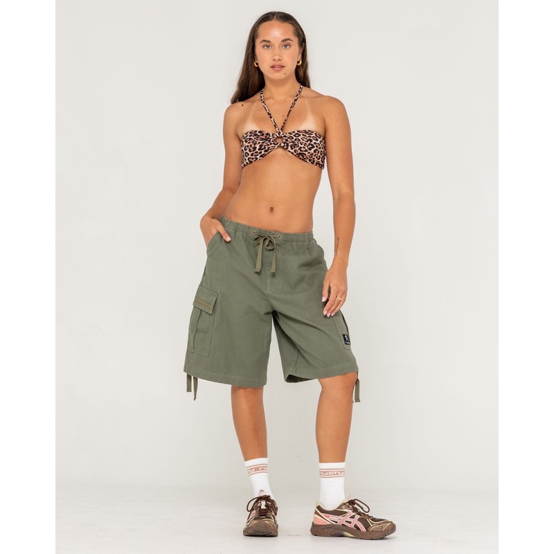 Rusty River Low Rise Baggy Cargo Shorts
