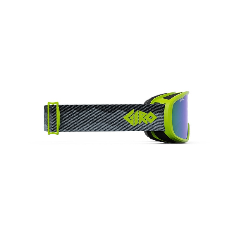 Giro Buster Kids Goggles 2024|Ano Lime Linticular/Loden Green|OS
