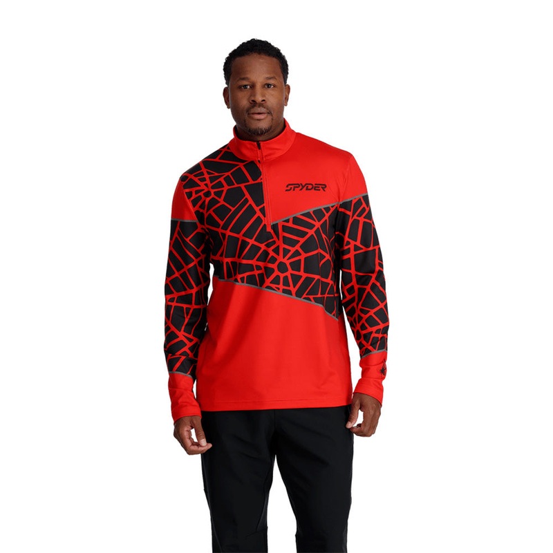 Spyder Vital 1/2 Zip 2024|Volcano|L|M|S|XL