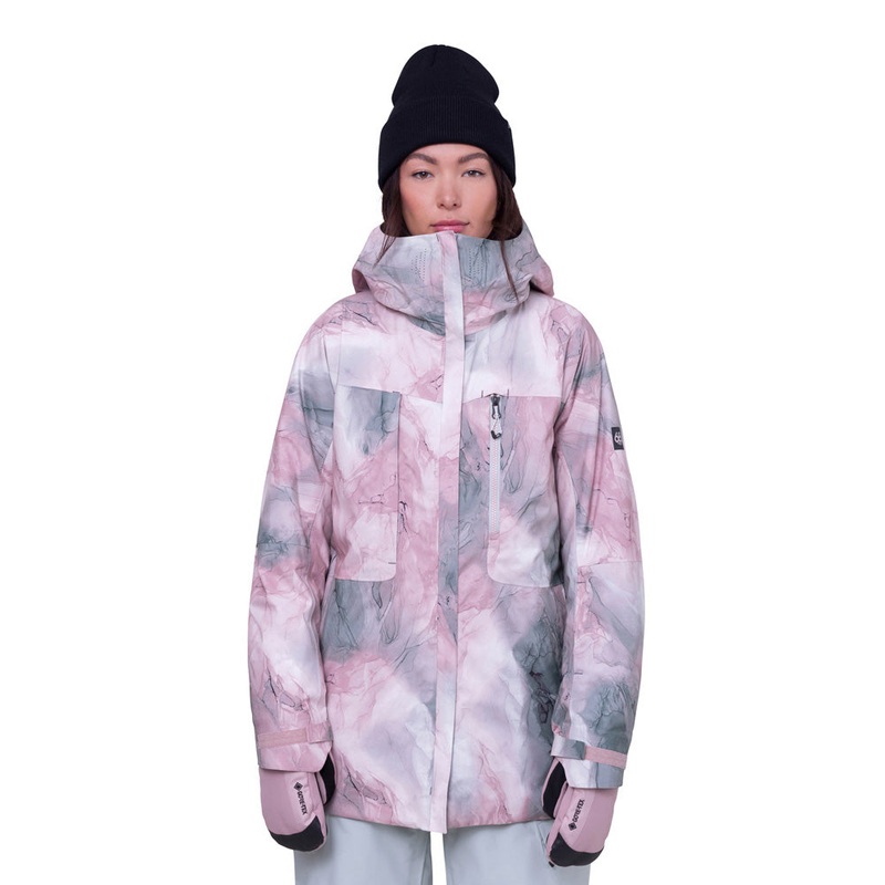 686 Mantra Womens Jacket 2024|Dusty Mauve Marble|L|M|S|XS