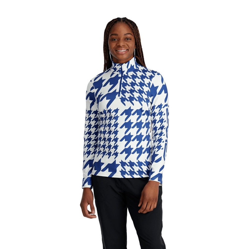 Spyder Houndstooth Womens 1/2 Zip 2024